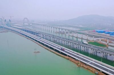 正式通车!|江济淮|公路|淮南|斜拉桥_网易订阅