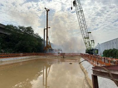 【重大项目建设追踪】引江济汉特大桥首桩在荆州区拍马村开钻